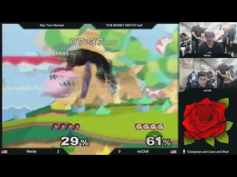 War Torn Revival - $131 Money Match NoChill (Luigi, Ganon) VS Nerds (Jigglypuff)
