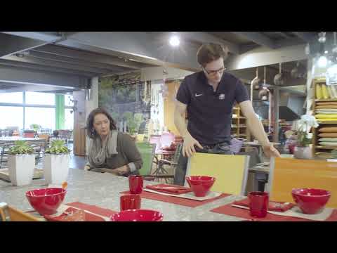 ZSC Lions-Stürmer Pius Suter bei Hunn Gartenmöbel