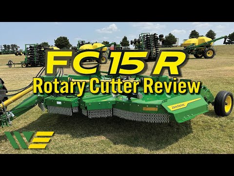 John Deere FC15R Flex Wing Rotary Cutter Review