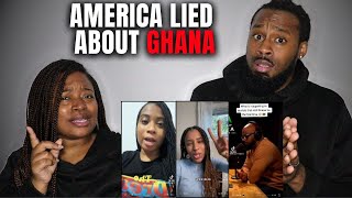 🇬🇭 American Couple Reacts to America Lied To US About AFRICA: Ghana