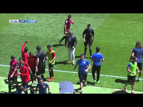 Goal of Suso (1-2) RCD Espanyol - UD Almería - HD