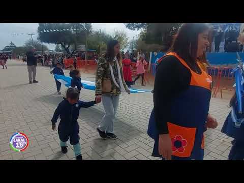 Canal 16 en bañado de soto en el desfile cívico en conmemoración  al  General José de san martin