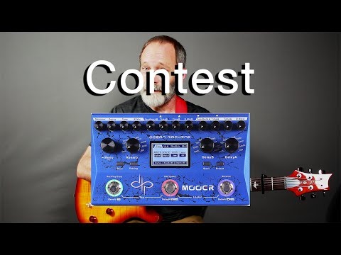 Ambient Guitar Music Contest (Ended)! Win a Mooer Audio Ocean Machine!!