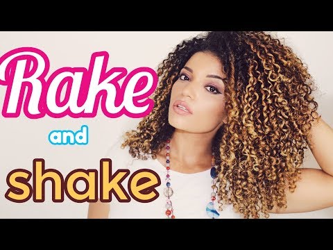 NUOVA TECNICA STYLING PER CAPELLI SUPER DEFINITI E VOLUMINOSI - Rake and Shake #BriTuttiGiorni 1