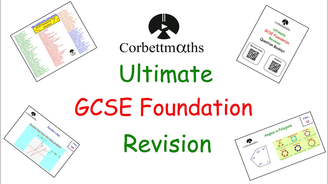 Ultimate GCSE Maths Foundation Revision Video - Edexcel AQA OCR - Corbettmaths