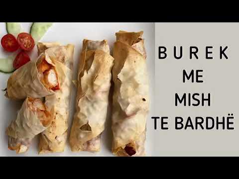 Burek me mish te bardhe | mish pule | Börek mit Hähnschenfleisch