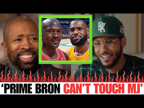 Kenny Smith MIC DROPS MJ vs LeBron Debate — 'JORDAN WOULD DESTROY BRON EASILY'🎤🔥