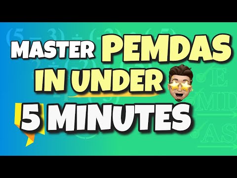 Master the Order of Operations in UNDER 5 MINUTES! Mr. Ace Math