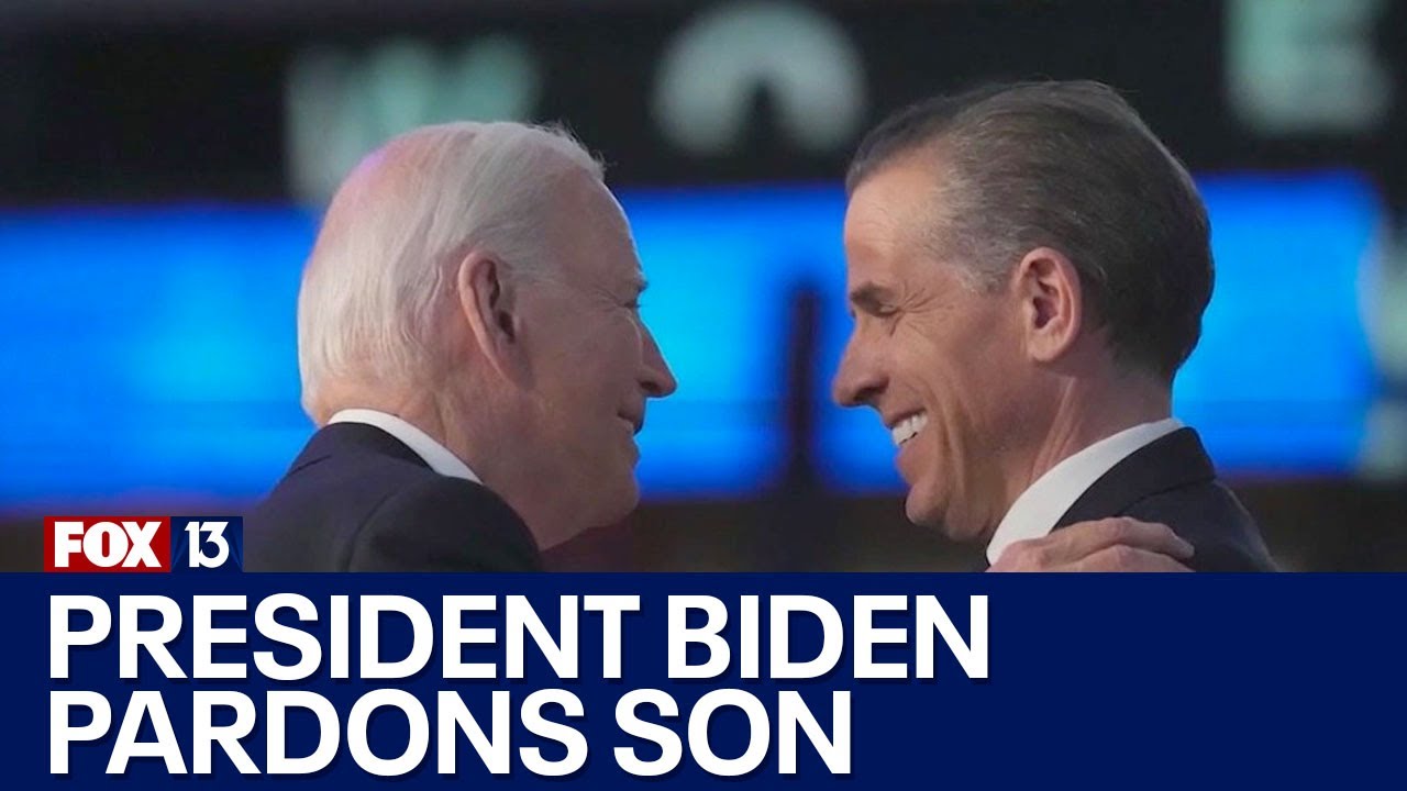 President Biden pardons son Hunter Biden