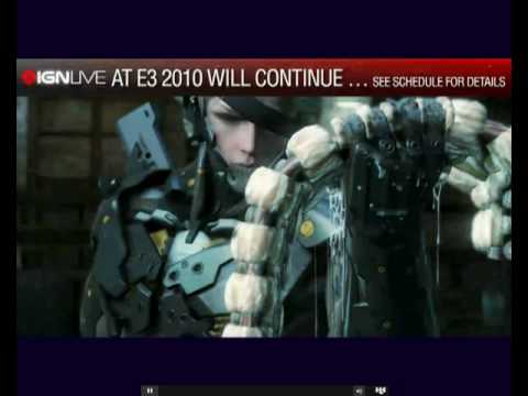 Metal Gear Solid Rising - E3 Gameplay Trailer