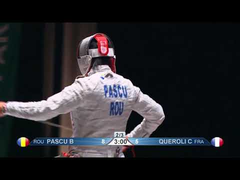 FE F S Individual Orleans FRA World Cup 2017 T08 02 PODIUM PASCU ROU vs QUEROLI ITA