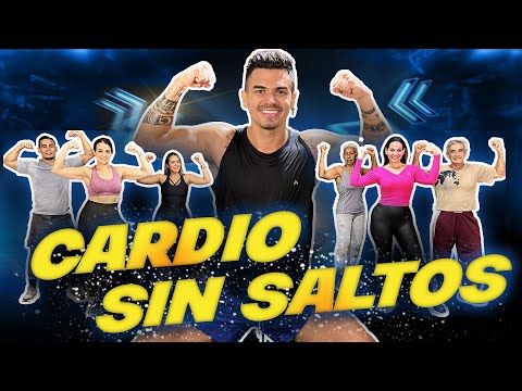 🏠🔥 No-Impact Cardio Workout for Weight Loss - Exercises for Beginners at Home