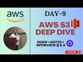 Day 9 AWS S3 Buckets Deep Dive 2 Demo Projects With Code Aws S3 Abhishekveeramalla