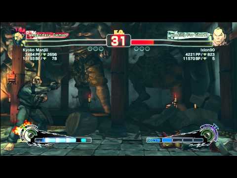 Kyoko Manjiii [Akuma] vs Ixion90 [Dan] SSF4 Arcade Edition