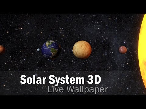 Solar System 3D Live Wallpaper