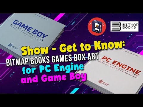 The Bitmap Books Experience - Box Art, Artes de caja PC Engine y Game Boy HD Arts