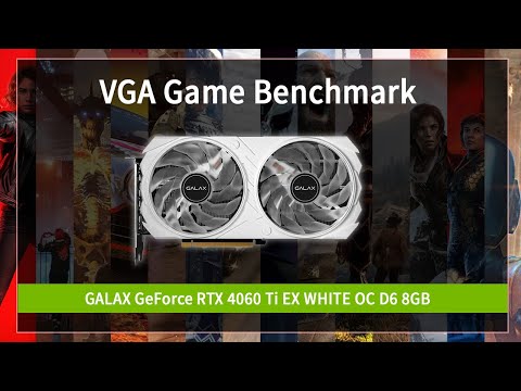  GALAX  RTX 4060 Ti EX WHITE OC D6 8GB