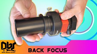 How I Got The Correct Back Focus for My Uranus-c Astronomy Camera