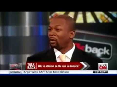 The Amazing Atheist Embarrasses Himself on CNN (why intellectuals laugh at atheists)