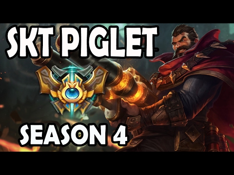 SKT T1 Piglet Graves vs Tristana ADC Ranked Challenger Korea