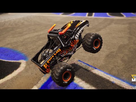 El Toro Loco Black Epic Freestyle in Monster Jam Steel Titans 2!