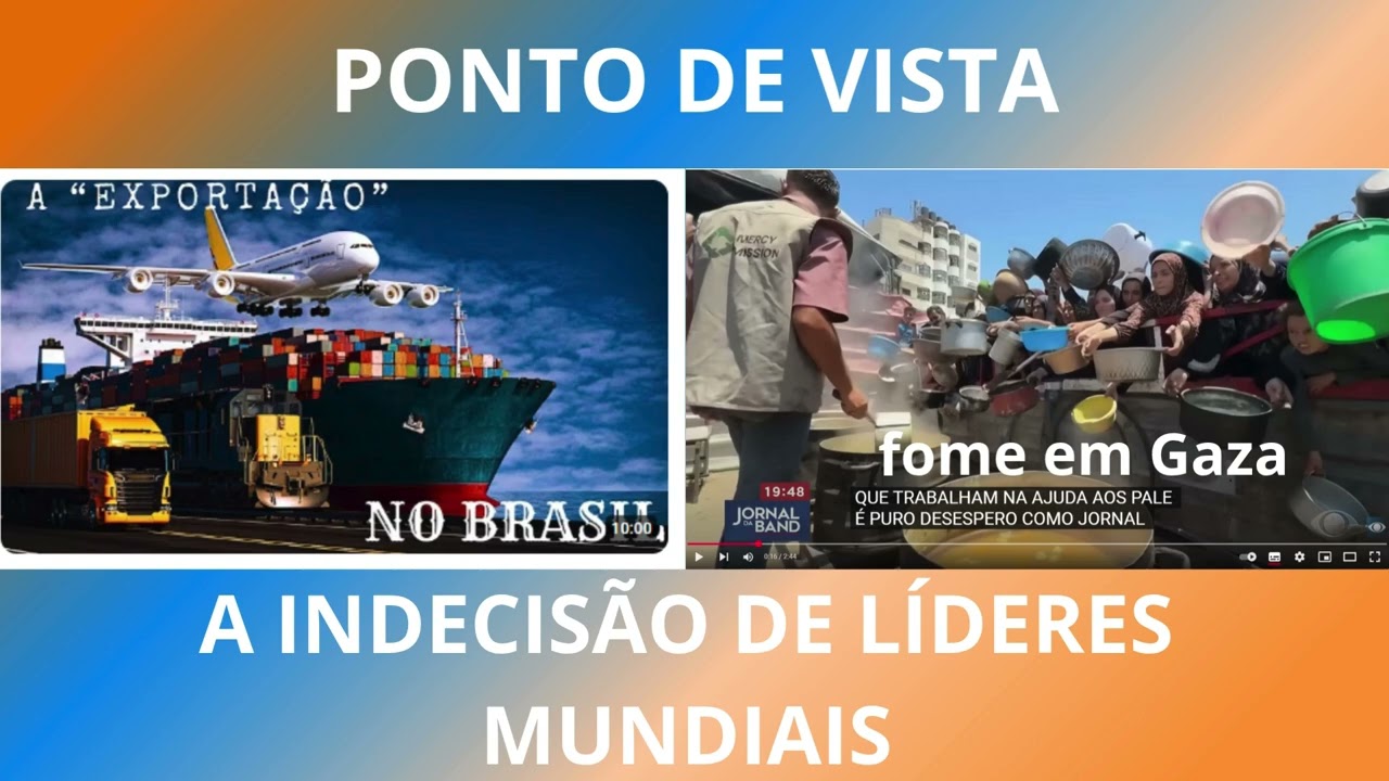 A INDECISÃO DE LÍDERES MUNDIAIS