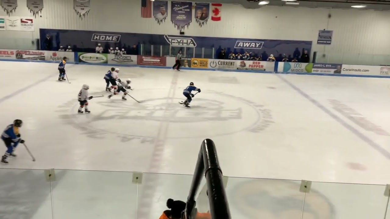 Game 11: 10-1 Sioux Falls: Aiden Goal Unassisted