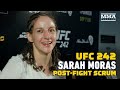 Sarah Moras Reacts To TKO Win Over Liana Jojua: 'I Enjoy Being Violent' - MMA Fighting