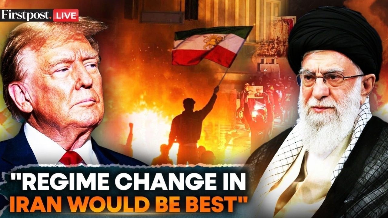 LIVE | Trump On Iran: Regime Change "Would Be the Best Thing That Could Happen" | Firstpost
