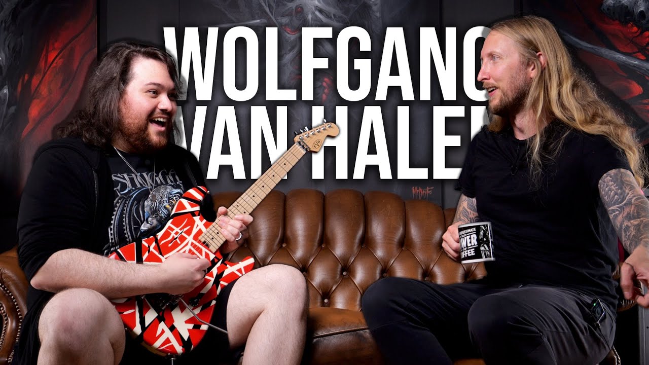 WOLFGANG VAN HALEN HANGS - YouTube