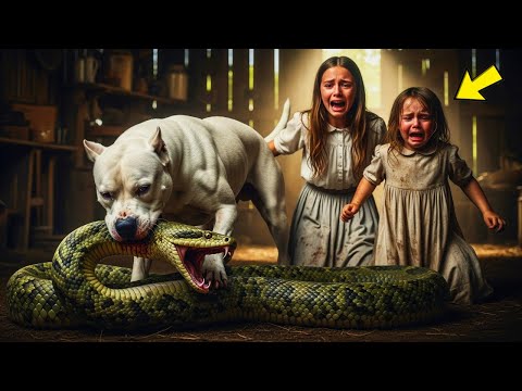 Este DOGO ARGENTINO salvó a 2 NIÑAS del ATAQUE de un SERPIENTE