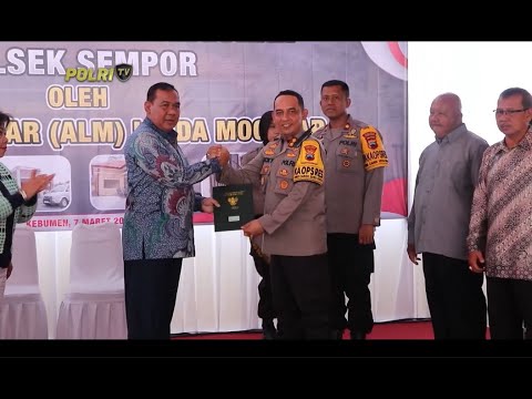 PEMBANGUNAN GEDUNG MAPOLSEK BARU DI KEBUMEN