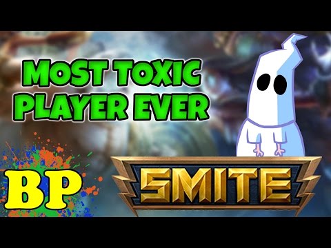 SMITE | Most Toxic Teammate Ever! | Salty Racist Lashes Out!