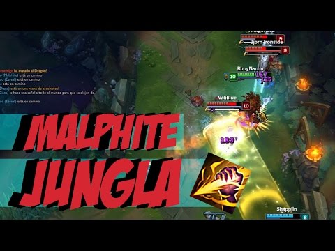Ranked Malphite Jungle | GG Promo :D | En Español Por NachoOPE