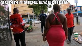Walking Sunnyside Pretoria in the Late Evening 🇿🇦 | Real Street Life