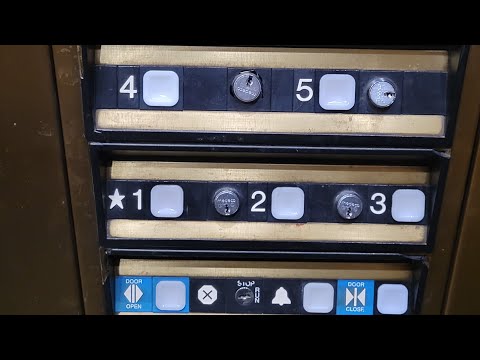 Retake 1985 Dover Impulse Hydraulic Elevator | Chase Bank Building | Mercer Island WA