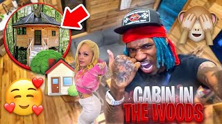 We spent 24hrs in the woods😨🪵💕 w Kelsey and Dabbgasm Pt. 1
