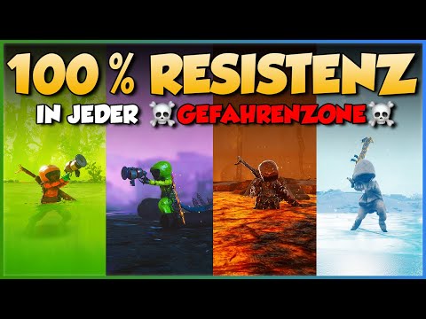 100% RESISTENZ in ALLEN Gefahrenzonen! Alle 5 SCHUTZANZÜGE in Biomutant
