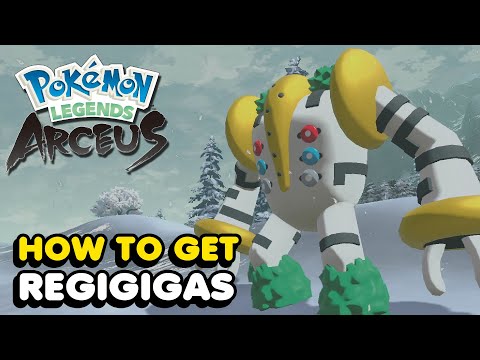 How To Get Regigigas In Pokemon Legends Arceus (Regigigas Location)
