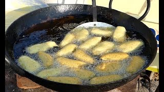 Green Chilli Fritters | Inside Spicy Outside Yammy | Mirchi Bada | Popular Street Foods |