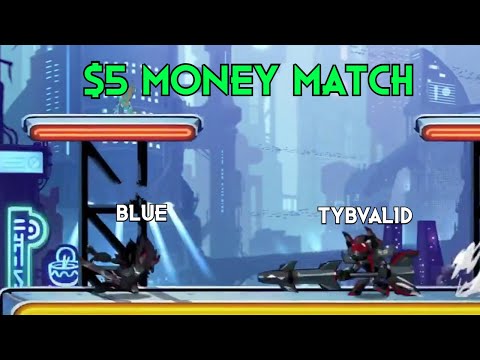AyoBlue vs Tybvalid - $5 Money Match - Pro Brawlhalla - 2022 - NA - Brawlhalla Show Match #256