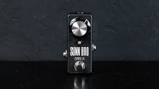 Video thumbnail for Zephyr fx Sunn Bro Model T Power Amp Distortion Pedal Demo [Guitar & Bass] by Zephyr fx