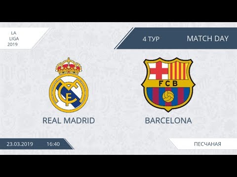 AFL19. Spain. La Liga. Day 4. Real Madrid - Barcelona.