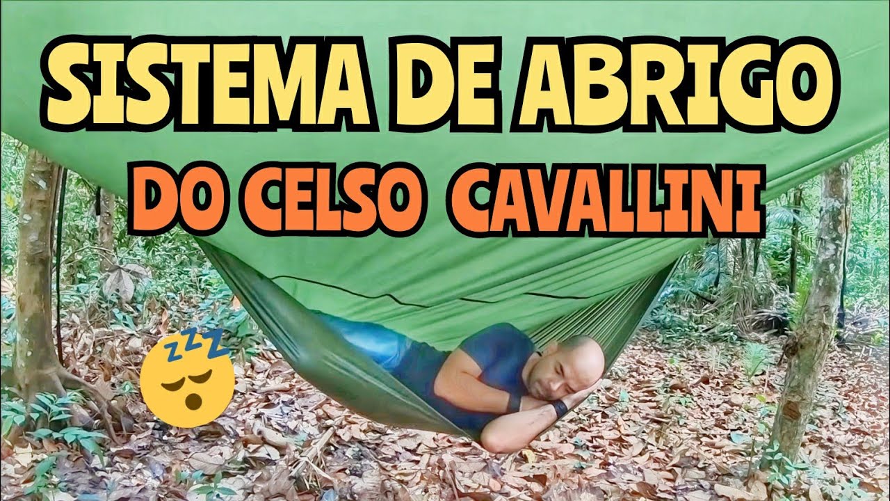 TESTEI O SISTEMA DE ABRIGO DO CELSO CAVALLINI | SISTEMA DE ABRIGO ARMADEIRA