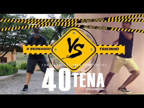 TRIKINHO VS BERNARDO  | 40TENA BATTLE BEST DANCE - CAMPEONATO ONLINE DE FREE STEP