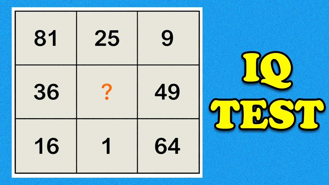 IQ Test Challenge | Missing Number Brain Teaser