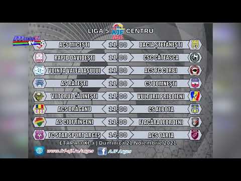 Jurnal MUSCEL TV 19.11.2021 Sport – Fotbal – Campionatul Județean Argeșetapa 11