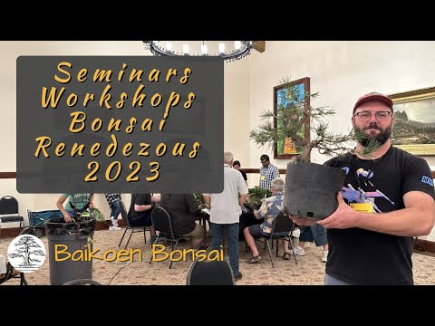 Seminars and Workshops at GSBF Bonsai Rendezvous 2023 - Bonsai Exhibition - Baikoen Bonsai Club