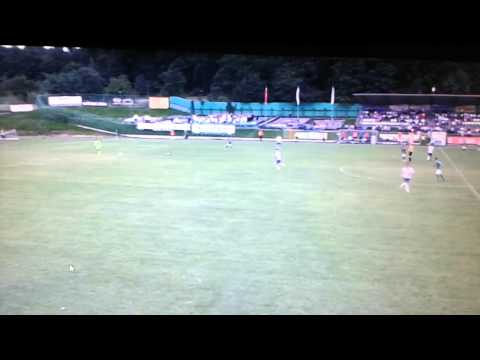Okocimski KS Brzesko - FKS Stal Mielec 3 - 2 (ostatni kwadrans) 31.08.2014