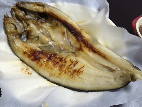 しまほっけの塩焼き